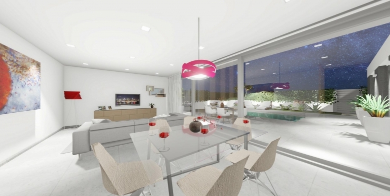 ESTUPENDAS NUEVAS VILLAS DE 3 DORM. DE UNA PLANTA CON SOLARIUM EN SAN JUAN DE LOS TERREROS(ALMERIA)
