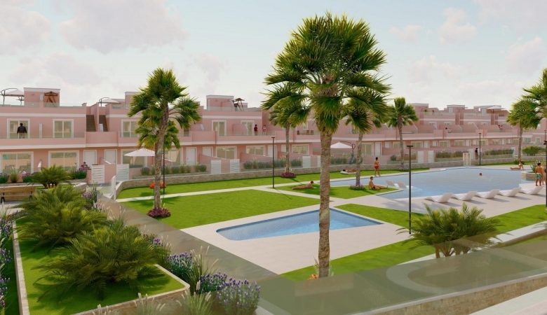 Ático de 3 dormitorios con solarium privado y jacuzzi en Pilar de la Horadada, Costa Blanca