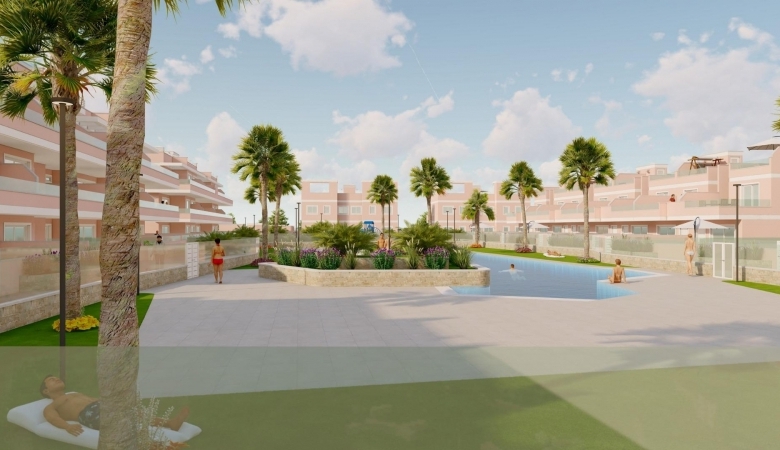 Ático de 3 dormitorios con solarium privado y jacuzzi en Pilar de la Horadada, Costa Blanca