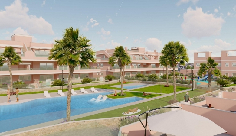 Ático de 3 dormitorios con solarium privado y jacuzzi en Pilar de la Horadada, Costa Blanca