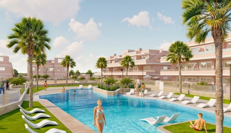 Ático de 3 dormitorios con solarium privado y jacuzzi en Pilar de la Horadada, Costa Blanca