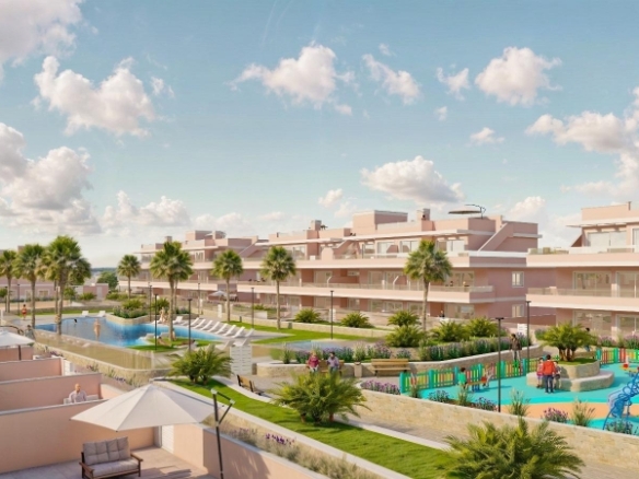 Ático de 3 dormitorios con solarium privado y jacuzzi en Pilar de la Horadada, Costa Blanca