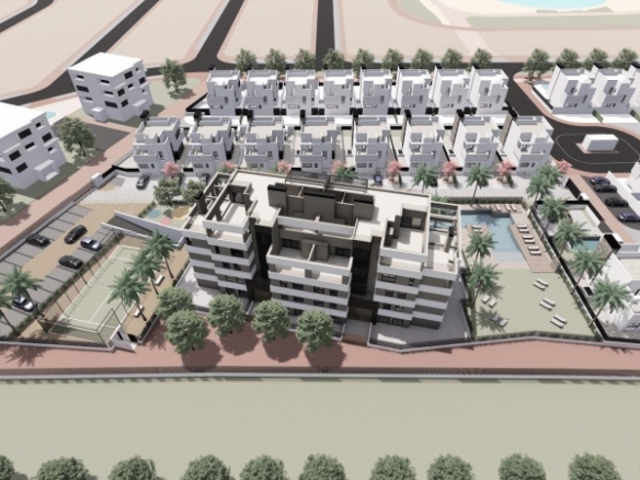 Piso obra nueva en venta con garaje en Torre Pacheco