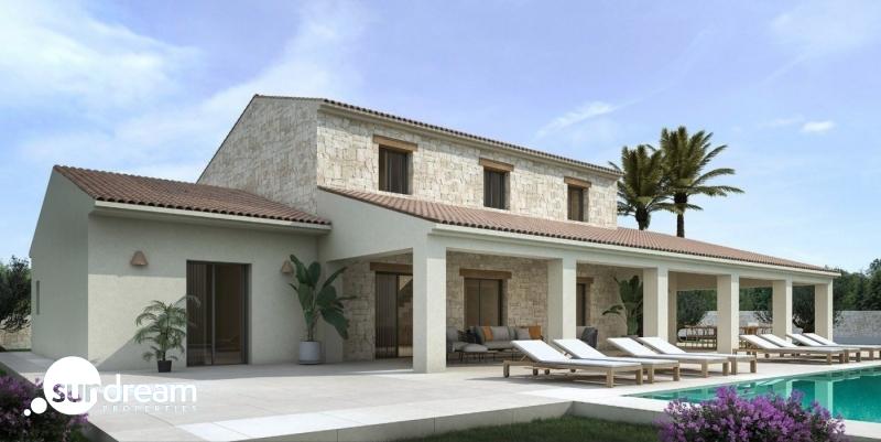 g_40468-2-4 Villa de lujo en venta obra nueva con piscina en Teulada