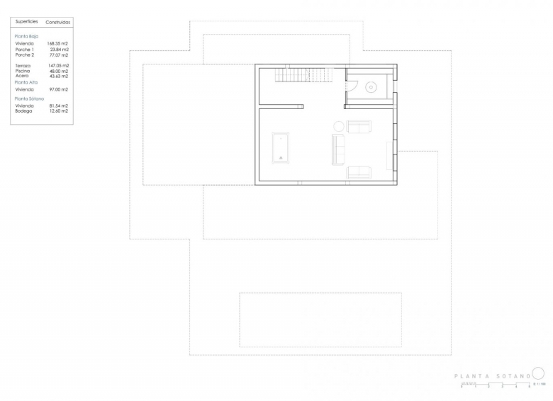 Villa de lujo en venta obra nueva con piscina en Teulada