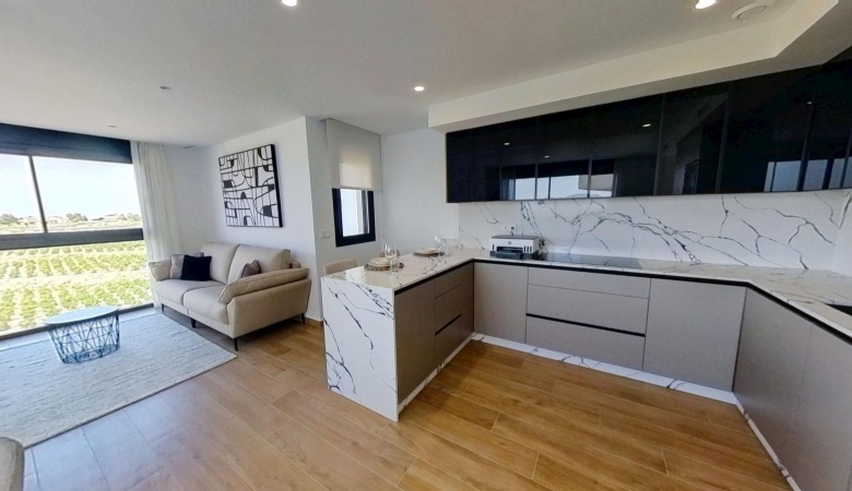 Villa en venta obra nueva en La Finca Golf Algorfa