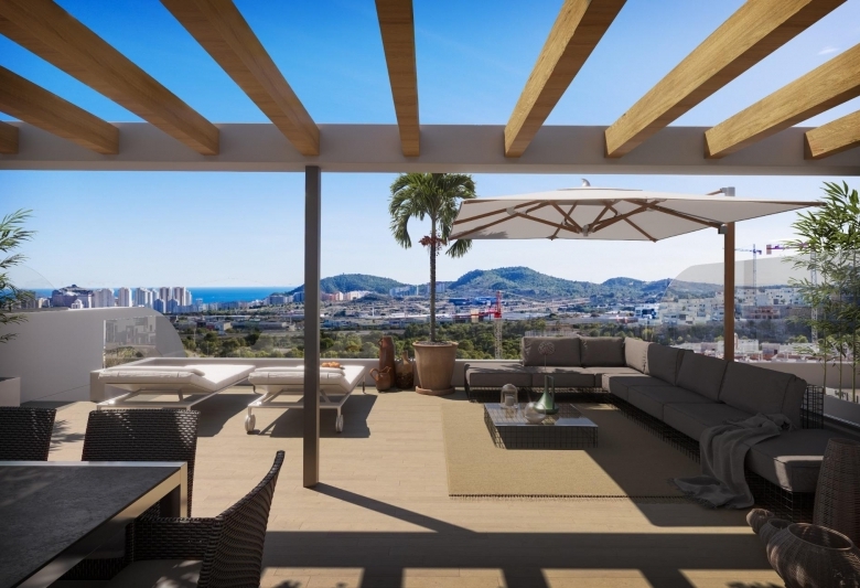 Ático en venta obra nueva con garaje en Finestrat