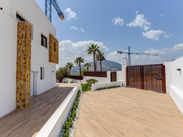 Villa en venta obra nueva en Balcón de Finestrat
