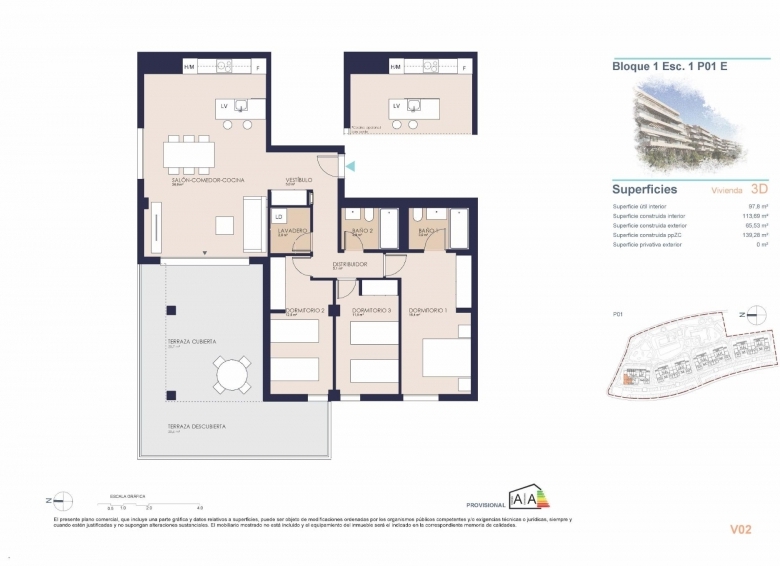 Pisos en venta obra nueva con piscina playa  El Verger