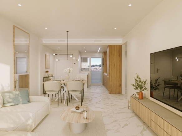 Piso en venta 3 habitaciones en Punta Prima Torrevieja