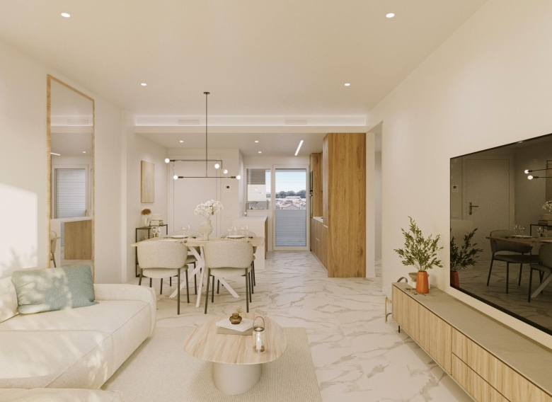 Piso en venta 3 habitaciones en Punta Prima Torrevieja