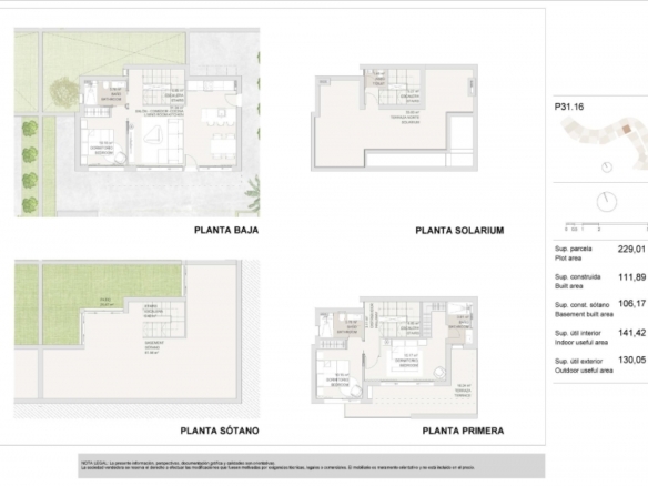 Villa en venta obra nueva con piscina en Torre Pacheco
