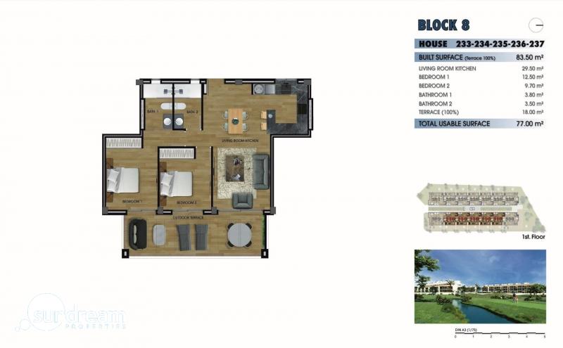 g_41214-10-24 Piso en venta obra nueva en Golf Resort Los Alcázares