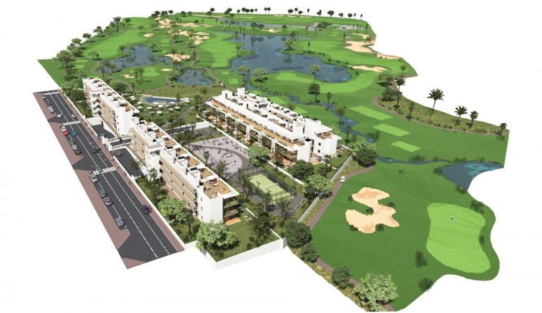 Piso en venta obra nueva en Golf Resort Los Alcázares
