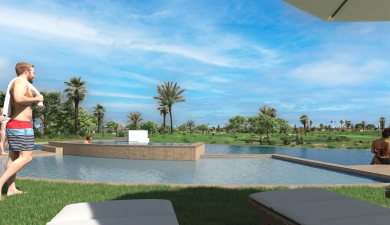 Piso en venta obra nueva en Golf Resort Los Alcázares