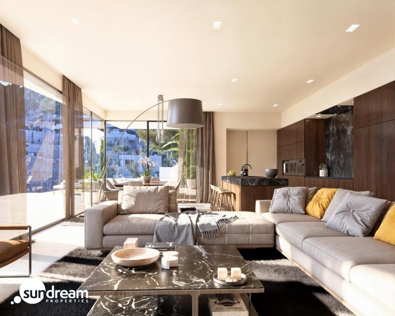 Villa en venta obra nueva con piscina en Benissa