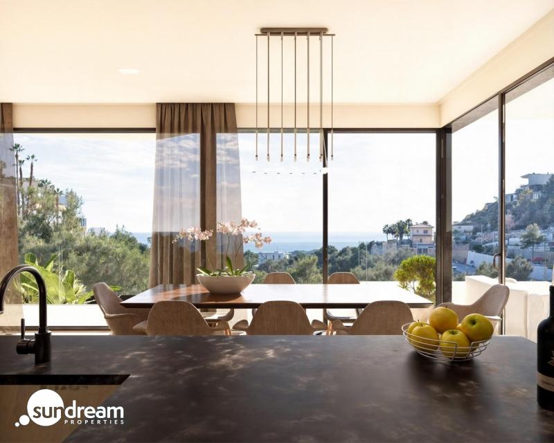 Villa en venta obra nueva con piscina en Benissa