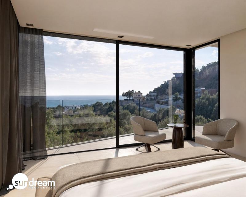 Villa en venta obra nueva con piscina en Benissa