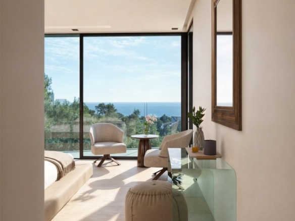 Villa en venta obra nueva con piscina en Benissa