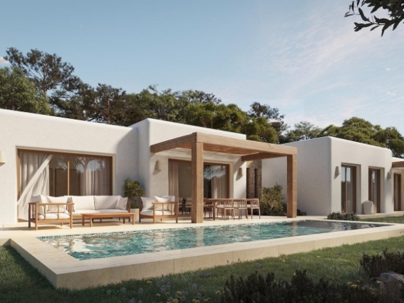 Villa en venta con piscina en Fustera Benissa Costa