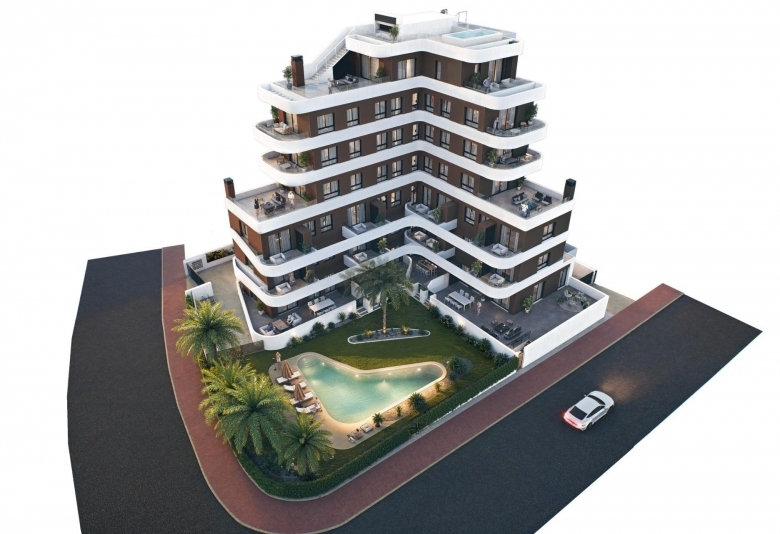 Piso en venta 2 dormitorios y garaje en Guardamar