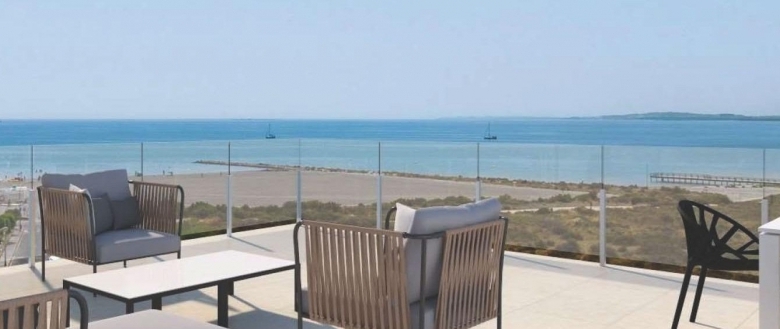Ático en venta obra nueva con solárium en Santa Pola