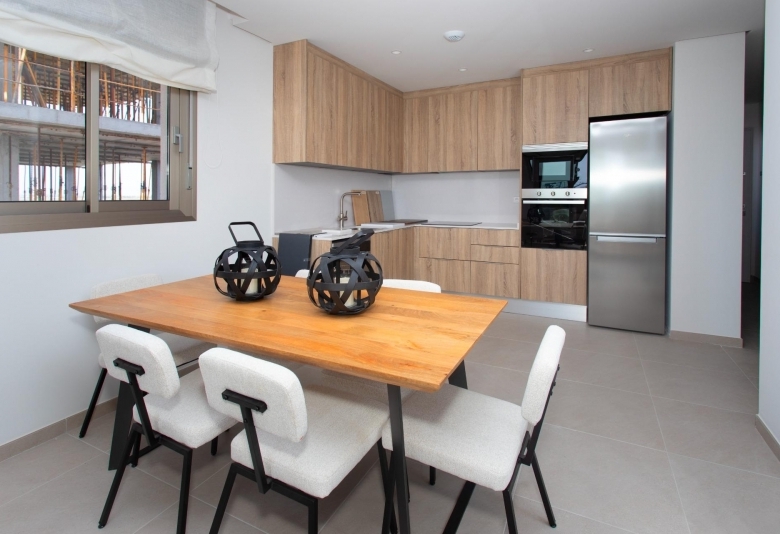Ático en venta obra nueva con solárium en Santa Pola