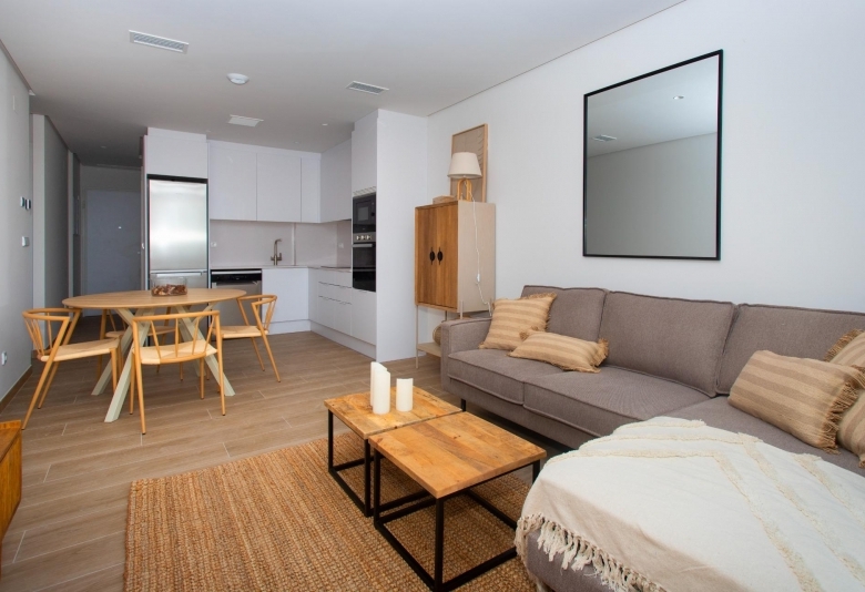 Ático en venta obra nueva con solárium en Santa Pola