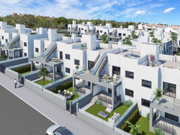 Bungalow en venta con garaje y piscina en San Miguel