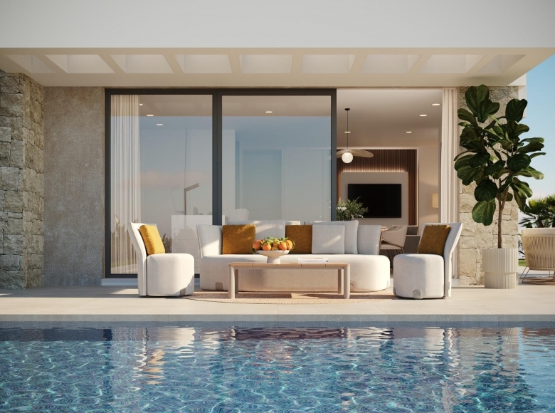 Chalet en venta obra nueva con piscina en Finestrat