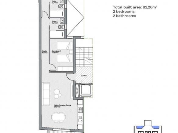 Apartamento obra nueva con piscina en Torrevieja