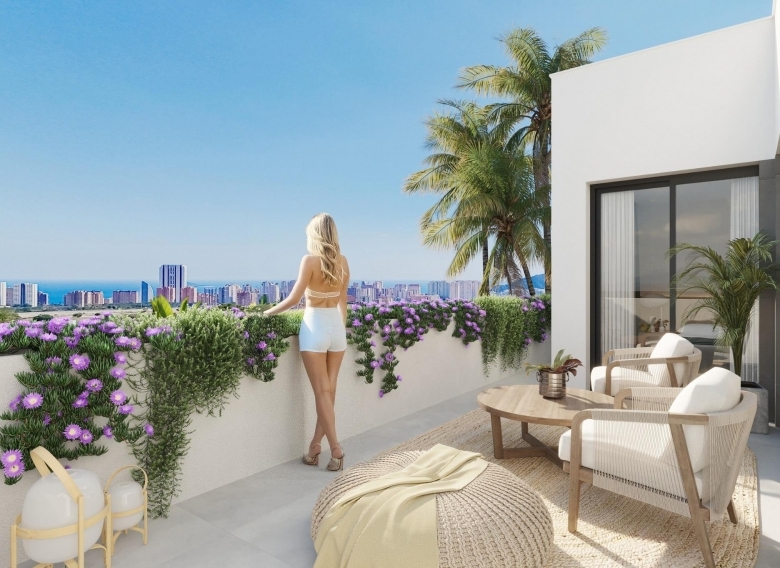 Villa en venta obra nueva en Sierra Cortina Finestrat