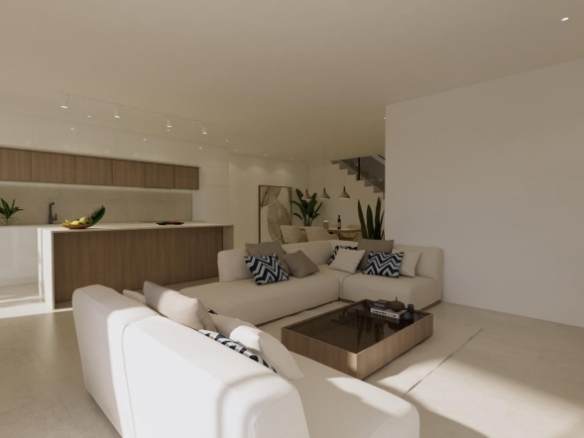 Villa de obra nueva en venta con piscina en Dolores