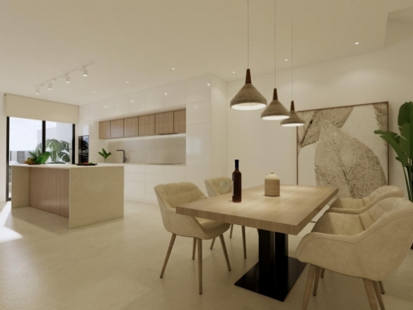 Villa de obra nueva en venta con piscina en Dolores