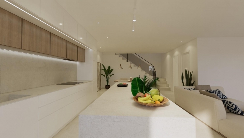 Villa de obra nueva en venta con piscina en Dolores