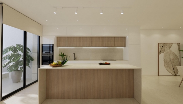 Villa de obra nueva en venta con piscina en Dolores