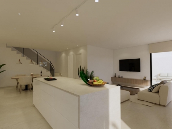 Villa de obra nueva en venta con piscina en Dolores