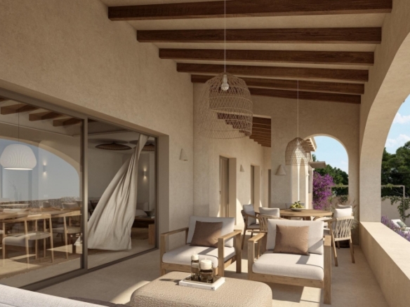 Villa en venta con piscina en La Fustera Benissa