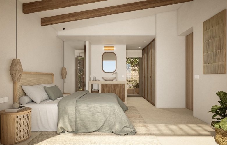 Villa en venta con piscina en La Fustera Benissa
