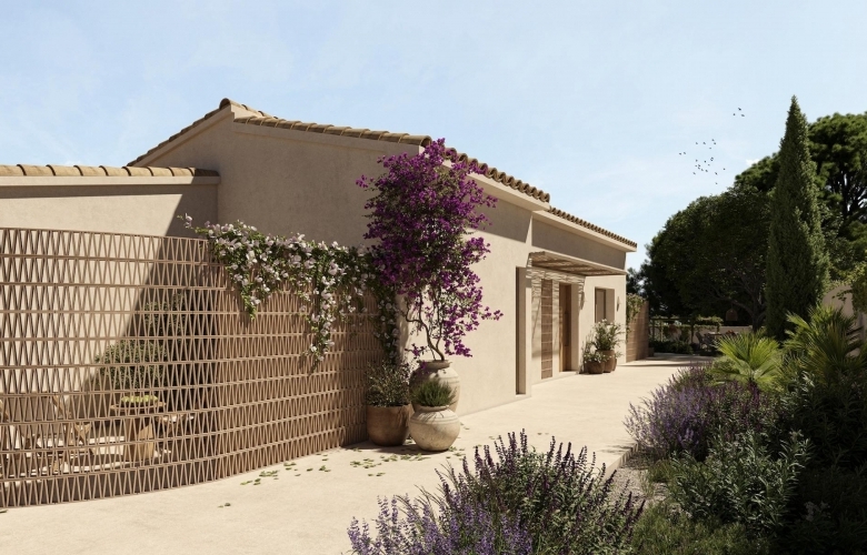 Villa en venta con piscina en La Fustera Benissa