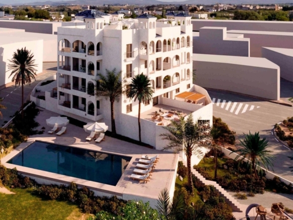 Ático de nueva construcción con 2 domritorios y solarium privado a la venta en Bigastro(Alicante)