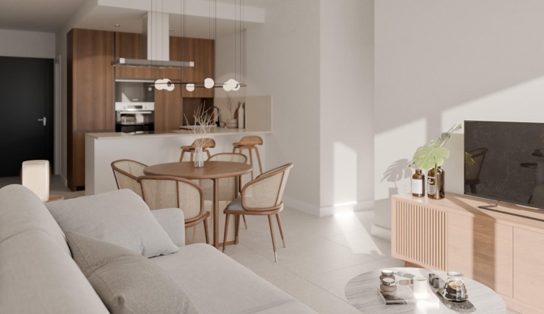 Ático de nueva construcción con 2 domritorios y solarium privado a la venta en Bigastro(Alicante)
