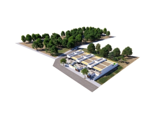 Villa en venta obra nueva con piscina en Dolores