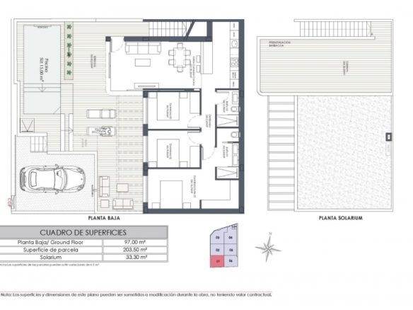 Villa en venta obra nueva con piscina en Dolores