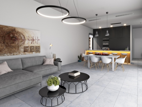 Villa de lujo de 3 dormitorios con piscina privada y  vistas panorámicas al mar en Finestrat