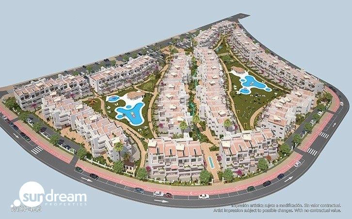 Bungalow en venta con piscina primera línea en Pulpi
