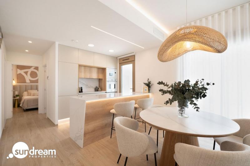 Villa de nueva construcción con 3 dormitorios y piscina privada en Serena Golf-Los Alcázares