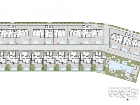 Ático de nueva construcción con 2 dormitorios frente al campo de golf en La Serena Golf en Los Alcázares