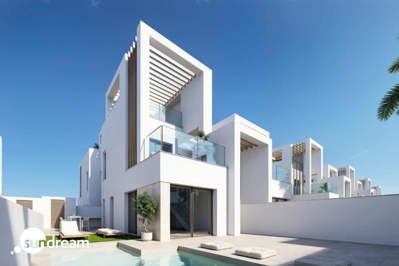 g_42737-20-2 Villas de nueva construcción con piscina privada en Serena Golf-Los Alcázares