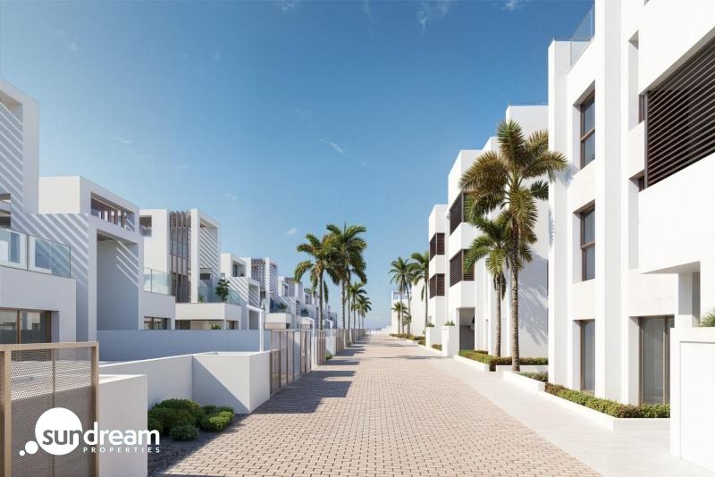 Villas de nueva construcción con piscina privada en Serena Golf-Los Alcázares
